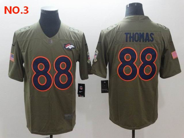 Men's Denver Broncos #88 Demaryius Thomas Jersey NO.3 ;